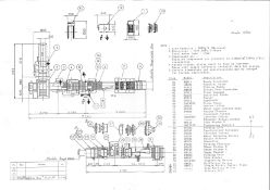 Rheon Danish Pastry Line comprising of: 2 multi roller,1 lapping station, Make up line, Screw/piston