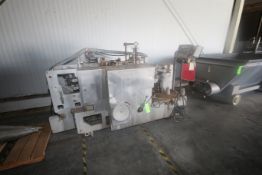 Banz & Higers 8-Head Automatic Filling & Wrapping Machine, Type 8382, Filling Canal Dims.: Aprox.