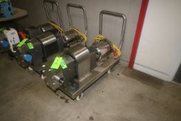 APV 7.5 hp Positive Displacement Pump, Size R6, S/N 1000002622868, with 3