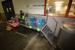 S/S Platform with Platic Grating, Overall Dims.: Aprox. 84