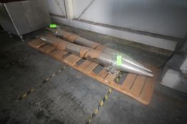 S/S Cone Top/Cone Bottom Filter Housings, Aprox. 7' Long (LOCATED IN SULPHUR SPRINGS, TX)(Rigging,