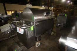 H & V Dual Auger S/S Churn Boat, Augers Length Aprox. 64