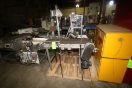 Check Weigh Scale System with FoxJet Ink Jet Coder, with Section of Power Conveyor, with Aprox. 6