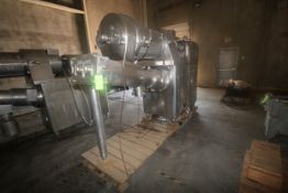 Westfalia S/S Double Screw Continuous Butter Churn, M/N BuC 3001, S/N 2204-412a, with Drives (