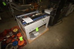 Interpack Bottom Taper, with Roller Conveyor & Frame, with Aprox. 14-1/2