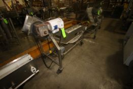 Marchant Schmidt Inc.S/S Incline Conveyor, with Cleated Belt, with Baldor 0.25 hp Motor, 115/220