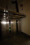 Baxter S/S Single Rotating Rack Natural Gas Oven, M/N OV2106-M2B, S/N 9802-03370, 290,000 BTU/HR,