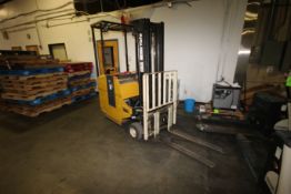 Yale 2,500 lbs. Stand-Up Electric Forklift, M/N ESC030ABN24TE083, S/N A824N07844Y, with Aprox. 42