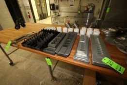 Dough Extrusion Dies & Parts, Including (4) Die Sets, Plastic Heads, & Other Present Parts As