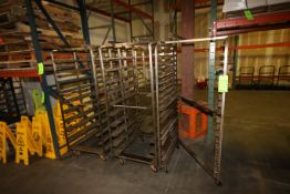 Portable Oven Pan Racks, Overall Dims.: Aprox. 36