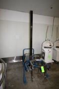 Savage Column Lift, M/N C LTT, S/N 1172, 220 Volts, 1 Phase, 450 lbs. Capacity, with Aprox. 105