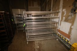 S/S Wire Shelving Units, Overall Dims.: Aprox. 72