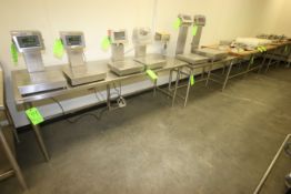 S/S Tables, Overall Dims.: (1) Aprox. 84