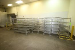 S/S Wire Shelving Units, Overall Dims.: Aprox. 72