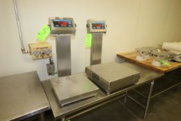 Doran S/S Platform Scales, M/N 7000XL, S/N XL 733044 & XL 748539, with Aprox. 15