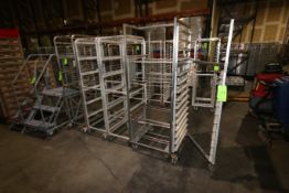Assorted Pan Racks with (1) Pan Wash Rack Assorted Portable Pan Racks, Overall Dims.: Aprox. 26