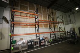4-Sections of Bolt Type Pallet Racking, Includes (6) 192