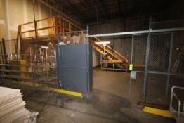 30' L Maintenance Cage, with (4) 102