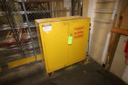 Protectoseal Double Door Flammable Storage Cabinet, Overall Dims.: Aprox. 43-1/2