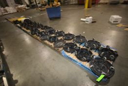 Lot of Assorted Trash Bin Plastic Skates & Lids (LOCATED AT GLUTEN-FREE--2800 PERIMETER PARK DR.