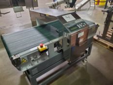 ANRITSU Tunnel Style Metal Detector, Model KD8133A, S/N 460009, LCD Display Control, Max pass height