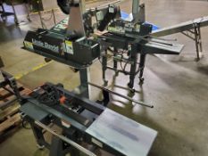 Lot of (2) Little David Carton Tapers, ModelLD-7D/M  12in (nom) by 48in (nom) work surface w.