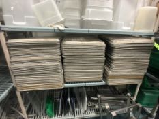 APPX 270 BAKING SHEET PANS, APPX DIM. OF PANS L21-1/2'' X W17-1/2'' INCLUDES