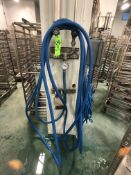 WALL MOUNTED HOSE/WASH DOWN STATION W/ TEMP GAUGE