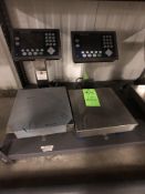(2) METTLER TOLEDO S/S COUNTERTOP SCALES, LOAD CELL MODEL PBA430, W/ DIGITAL READOUTS MODEL ICS689-