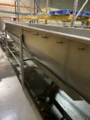 2015 NORTH STAR (NSEP) HELICAL WASHER WITH CCM ROLLER WASHER, CCM SORT /TRIM CONVEYOR AND CCM INCLI