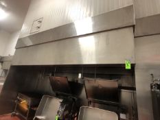 S/S CADDY EXHAUST HOOD W/ INTELLI-HOOD SYSTEM APPX LW 185