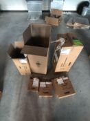 (1) BOX OF NEW SQUARE 18 Qt. FOOD STORAGE CONTAINERS WITH GRADATIONS, WITH LIDS -- APPX 6