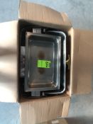 (1) SUPREME GOLD 8 Qt. FULL SIZE ROLL TOP, GOLD TRIP CHAFER DELUXE 8 Qt. FULL SIZE GOLD ACCENT