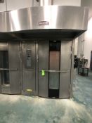 2016 HOBART BAXTER ROTATING DOUBLE RACK OVEN - ENERGY EFFICIENT GAS, MODEL OV500G2-EE, S/N 24-