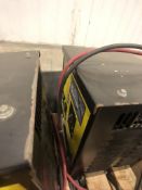 PALLET WITH (3) CROWN BATTERY CHARGERS, MODEL EMS12-600 B1