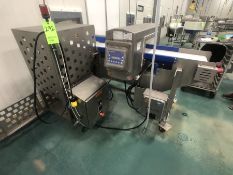 METTLER TOLEDO R-5-Q 300K CONVEYORIZED METAL DETECTOR WITH PRODUCT REJECT STATION, S/N 132176,