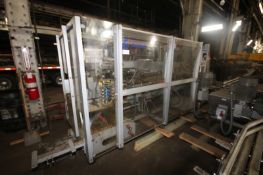 Sidel Cermax Case Sealer, with Allen-Bradley Touch Pad Display, Overall Dims.: Aprox.