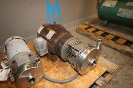 15 hp Centrifugal Pump, with Baldor 1750 RPM Motor, 230/460 Volts, 3 Phase, with 1-1/2