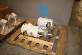 Fristam 7.5 hp Centrifugal Pump, S/N 354170617, with Aprox. 2-1/2