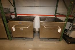 Mueller S/S Portable Totes, Internal Dims.: Aprox.38-1/2