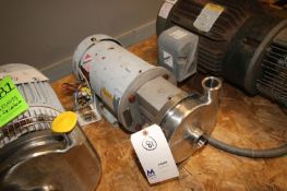 AMPCO 5 hp Centrifugal Pump, M/N C216MDGL8T-S, S/N CC-33035-1-1, with Baldor 1750 RPM Motor, 230/460