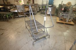 1-Step 500 lb. Capactiy Portable Platform Stairs, Overall Dims.: Aprox. 63
