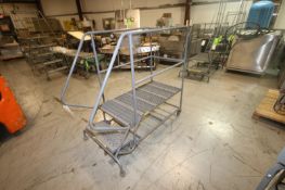 1-Step 500 lb. Capacity Portable Platform, Overall Dims.: Aprox. 62