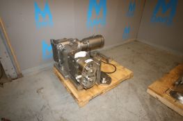 WCB 10 hp Positive Displacement Pump, M/N 224, S/N 252731-00, with Aprox. 4