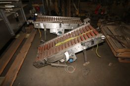 (2) Sections of Roller Conveyor, Overall Dims.: Aprox. 5' L x 20