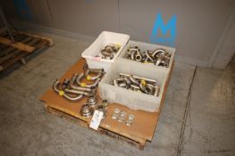 Lot of Assorted S/S Fittings, Includes Bin Full of Aprox. 2