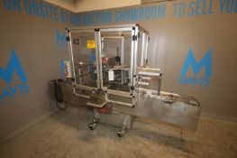 Resina Screw Capper, M/N 23U, S/N 886818, with Straight Section of Conveyor