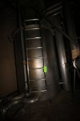 Aprox. 1,500 Gal. S/S Single Wall Storage Tank, Tank Dims.: Aprox. 72