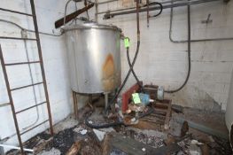 Aprox. 200 Gal S/S Single Wall Tank, Aprox. 40