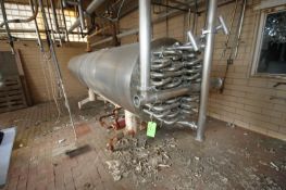 S/S Pasteurizer, Model SV 1 1/2-56-4-15, Mounted on Frame (LOCATED IN Muenster, TX)